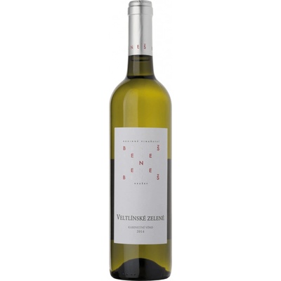 Beneš Veltlínské zelené pozdní sběr Staré keře 2024 12,5% 0,75 l (čistá fľaša)
