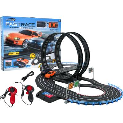 JJ Slot Toyota Supra A80 1:43 2 auty 2 smyčkami