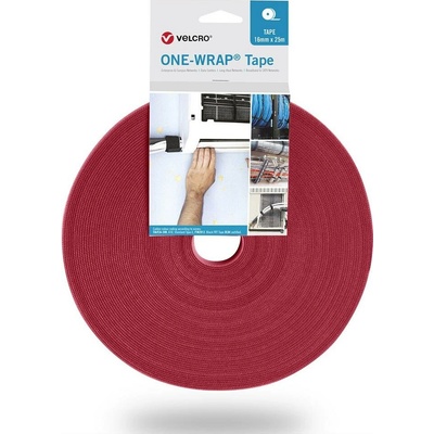 VELCRO® VELCRO - One Wrap Band 25m 16mm Rot VEL-OW64131 pásek se suchým zipem (d x š) 25 m x 16 mm červená 1 ks