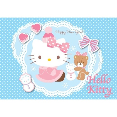 Preinterier FT2087 Fototapeta na stenu Hello Kitty zimná vlies 208cm x 146cm