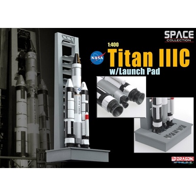 Dragon Titan IIIC with Launch Pad 1:400