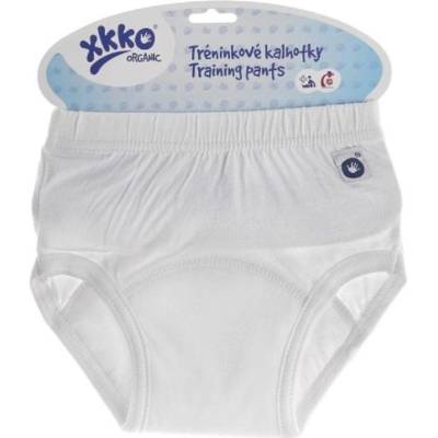 Xkko tréningové nohavičky Organic biele S