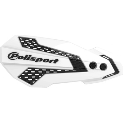 POLISPORT kryty páček model MX FLOW s univerzální montážní sadou KAWASAKI KXF 250/450 08-18; SUZUKI RMZ 250/450; YAMAHA YZ/YZF 04-07 barva bílo černá – Hledejceny.cz