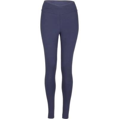Bodhi Yoga Yamadhi Basic leggins crossed waist Organic cotton legíny modré