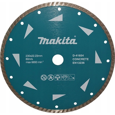 Diamantový kotouč 230mm pro betonu Makita D-41654