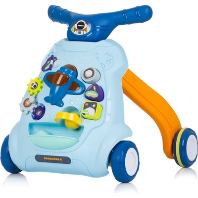 CHIPOLINO Chodítko interaktivní Plane Blue