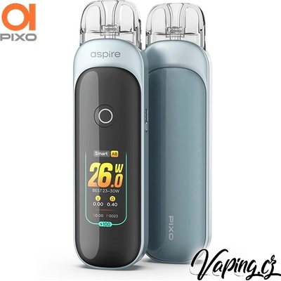 Aspire Pixo Pod 1100 mAh Ice Silver 1 ks