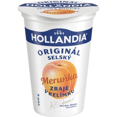 Hollandia Selský jogurt meruňka 200 g