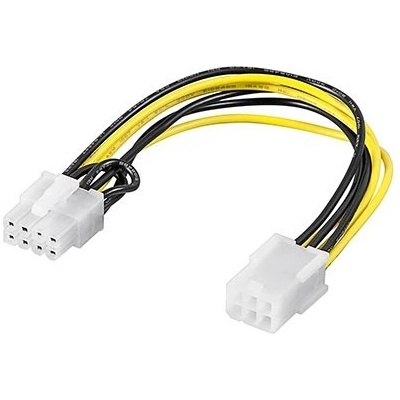 goobay Napájecí redukce PCI Express 6pinů -> 8pinů (93635) - 11.92.1025
