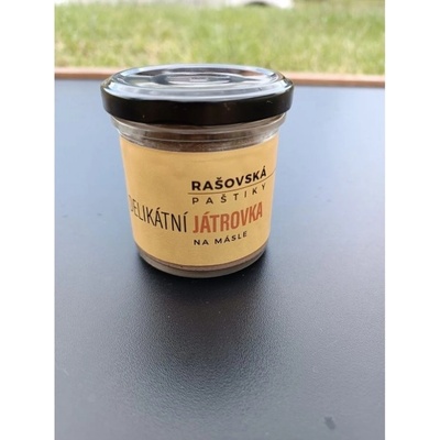 Paštiky Rašovská Delikátní Játrovka na másle, 115 g