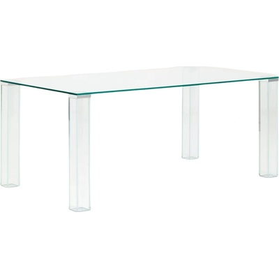 Kave Home jídelní stůl Adularia Skleněný 160 x 90 cm