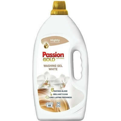 Passion Gold Profesionál prací gel na bílé prádlo 4 l