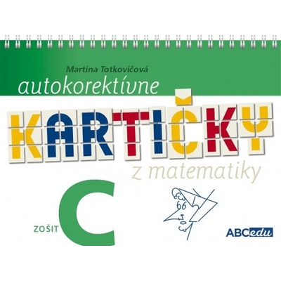 Autokorektívne kartičky z matematiky - zošit C