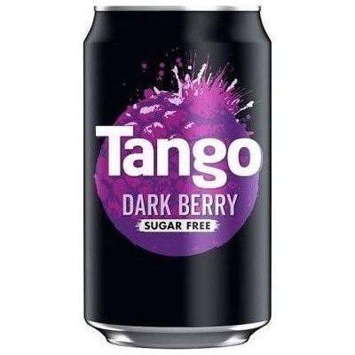 Tango sycená limonáda bez cukru s příchutí černého rybízu a ostružiny 330 ml