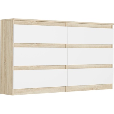 Framire Komoda se zásuvkami do ložnice Sonoma Mix 140 x 30 cm Modern R140
