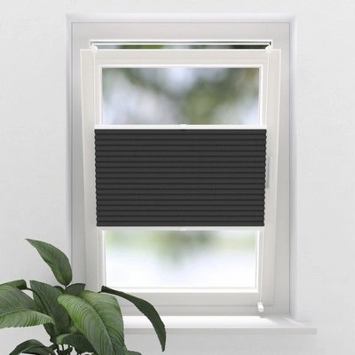 Plisé SOLUNA dvouvrstvé šedá 900 x 2400 mm