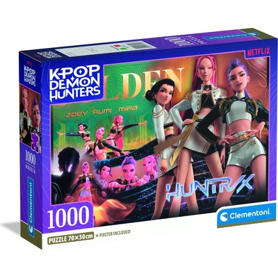Clementoni KPOP Demon Hunters -3 Compact 1000 dielov