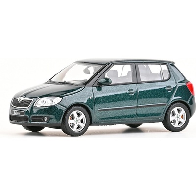 Abrex Škoda Fabia II HB 2006zelená 143AB 008HN 1:43