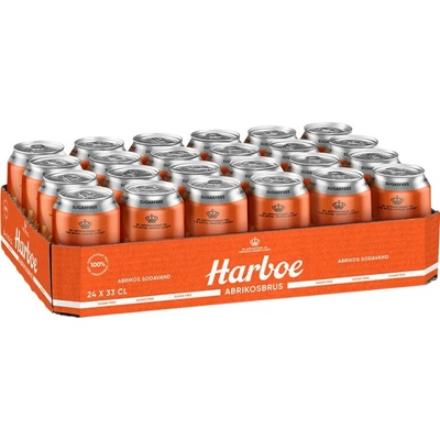 Harboe limonáda s meruňkovou příchutí 24 x 330 ml