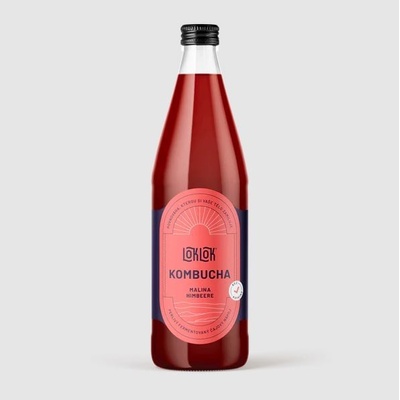 Loklok Kombucha Malina 0,75 l