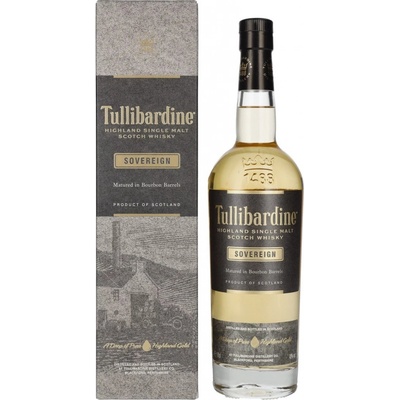 Tullibardine Souvereign Whisky 43% 0,7 l (tuba)