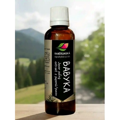 Rabštejnská apatyka Javor babyka tinktura z pupenů 50 ml – Hledejceny.cz