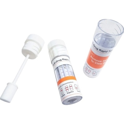 IVD Biotech Multi drogový test ze slin na 9 drog (OPI, OXY, MET, AMP, COC, MDMA, BZO, K2, THC) 1 ks