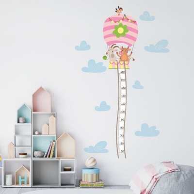 Nálepky na zeď dětský metr koza dívčí - Plotbase, s.r.o., 70x120cm – Hledejceny.cz