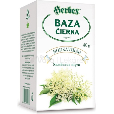 Juvamed bylinný čaj BAZA ČIERNA kvet sypaný 40 g