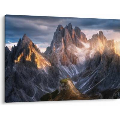 Obraz - Horská panoráma, jednodielne 100x70 cm