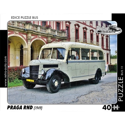 RETRO-AUTA BUS č.11 Praga RND 1949 40 dielov