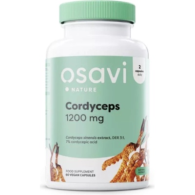 Osavi Cordyceps 1200 mg 60 vegan kapslí