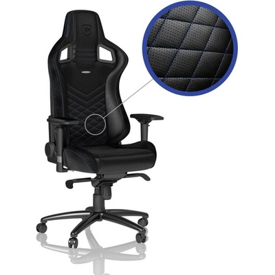 Noblechairs EPIC, čierna/modrá NBL-PU-BLU-002