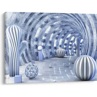 Obraz - 3D abstrakcia, jednodielne 70x50 cm
