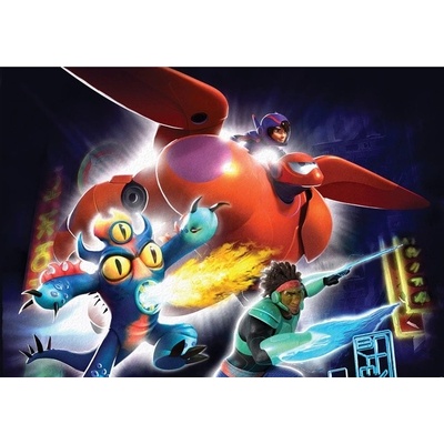 Preinterier FT2098 Fototapeta na stenu Baymax Veľká šestka III vlies 104cm x 70cm