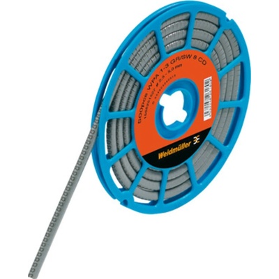 Systém kódování kabelů Weidmüller CLI C 02-3 GR/SW 8 CD (1568241527)