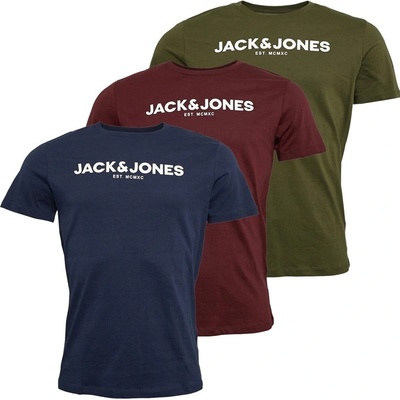 Jack and Jones tričko Vínová