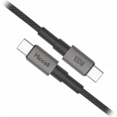 Micsell VQ-D34 USB-C na USB-C 100 W 1,2m černý