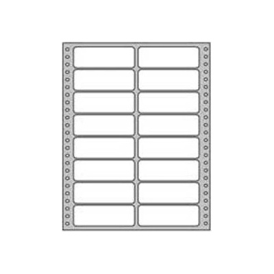 Etikety tabelačné 89x36,1mm APLI 2 radové