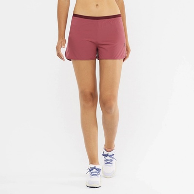 Salomon Cross 5 short w earth red