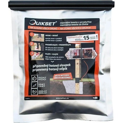 Montážní hmota Quikset Q700; 700g