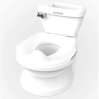 Ingenuity Toaleta dětská se zvukem My SizeBiela