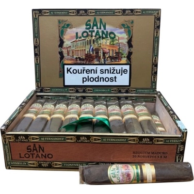 San Lotano Requiem Maduro Robusto