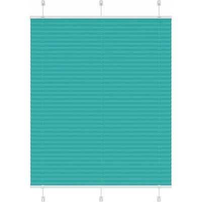VidaXL Roleta plisé Zelená 105 x 150 cm Benzínová