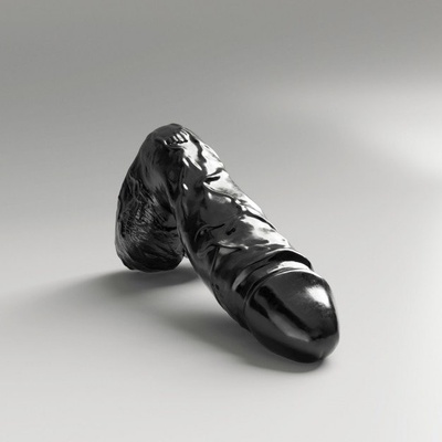 All Black Steroid ABS06 Bodybuilder dildo 32 x 5,4–8 cm