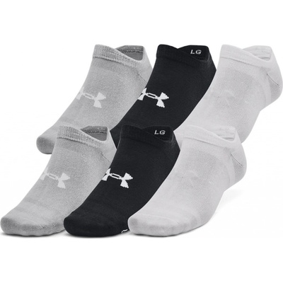 Under Armour 6PACK ponožky 1382611 002 vícebarevné
