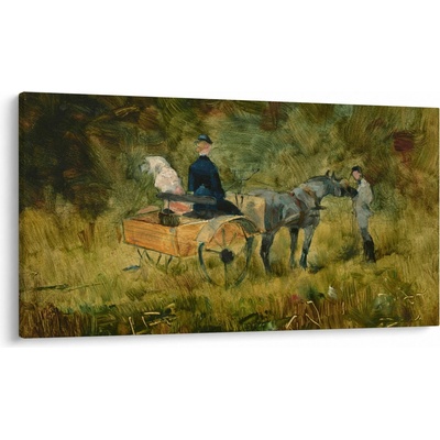 Obraz - Henri de Toulouse-Lautrec, The Trap, reprodukcia, jednodielne 120x70 cm