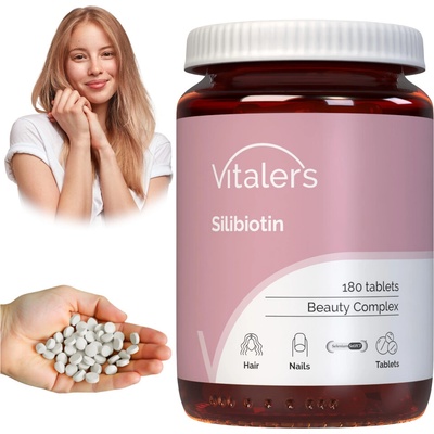 Vitaler's Silibiotin Vlasy, Koža, Nechty 180 tabliet