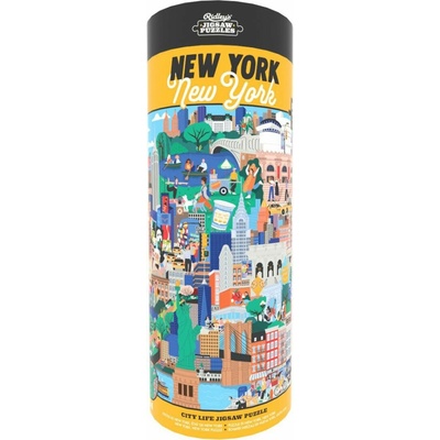 RIDLEY'S GAMES Okrúhle New York New York! 1000 dielov