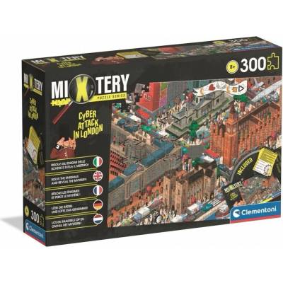 Clementoni MYSTERY Hackerský útok v Londýne 300 dielov